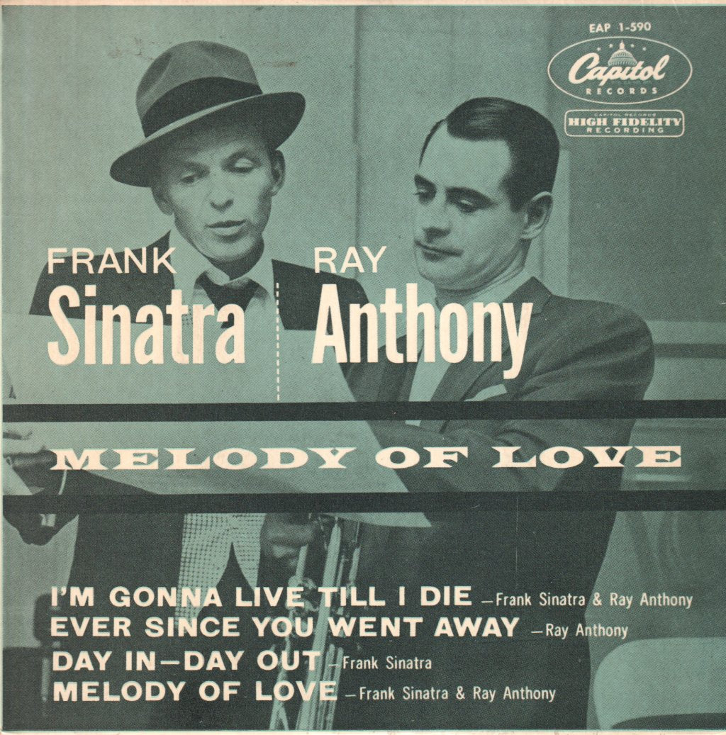 Frank Sinatra And Ray Anthony - Melody Of Love - 7 Inch