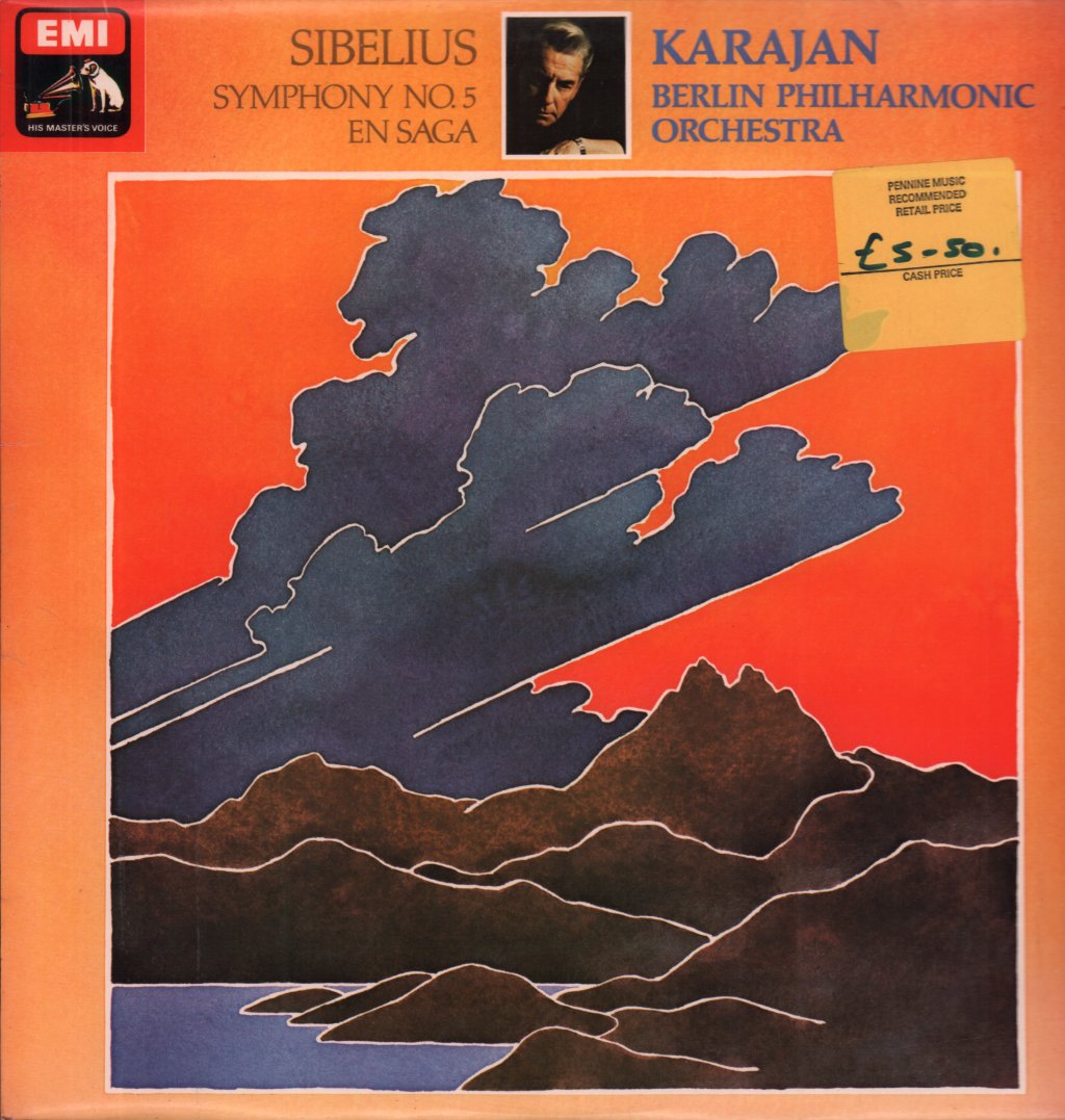 Berlin Philharmonic Orchestra - sibelius Symphony No. 5 / En Saga - Lp