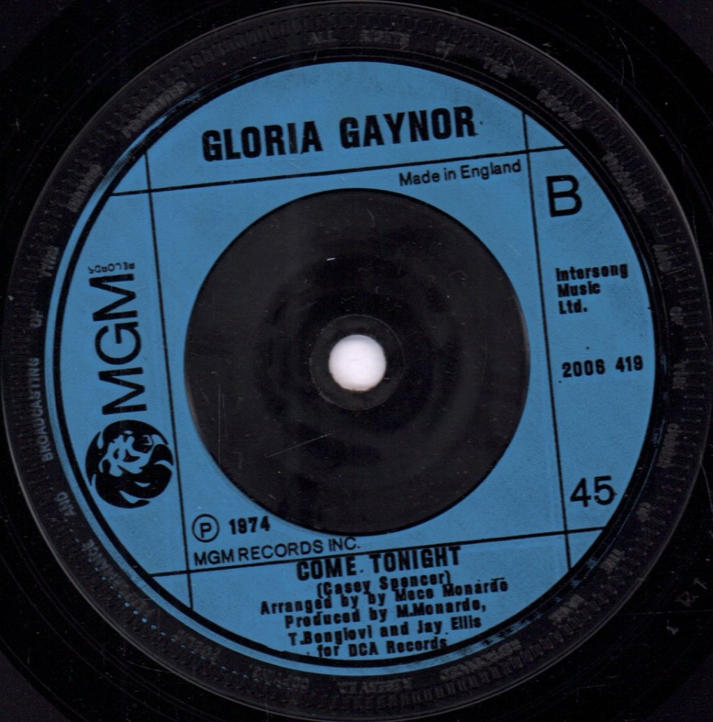 Gloria Gaynor - Honey Bee - 7 Inch