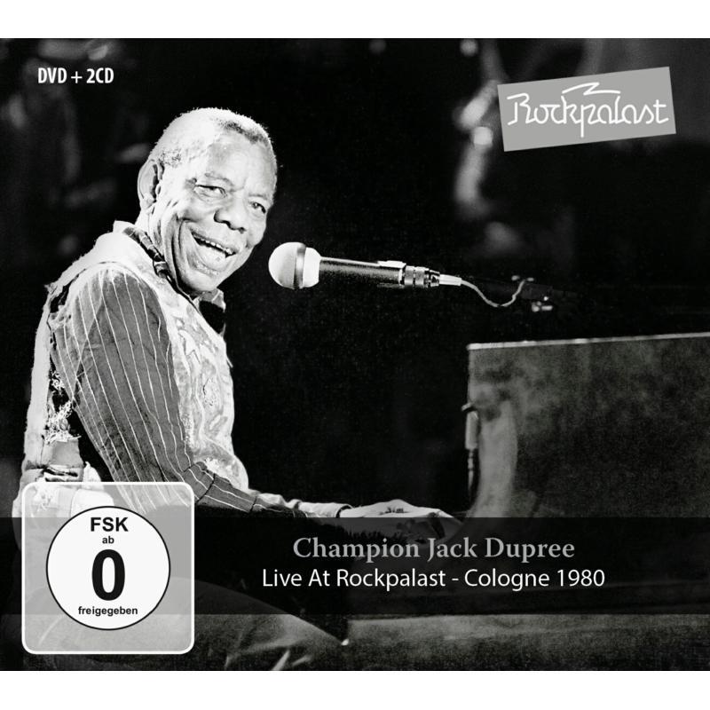 Champion Jack Dupree - Live At Rockpalast - Cologne 1980 - Cd/Dvd