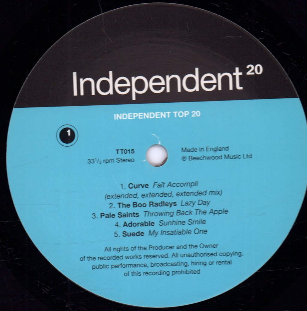 Various Artists - Independent 20 - Double Lp