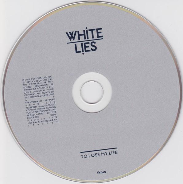 White Lies - To Lose My Life - Cd