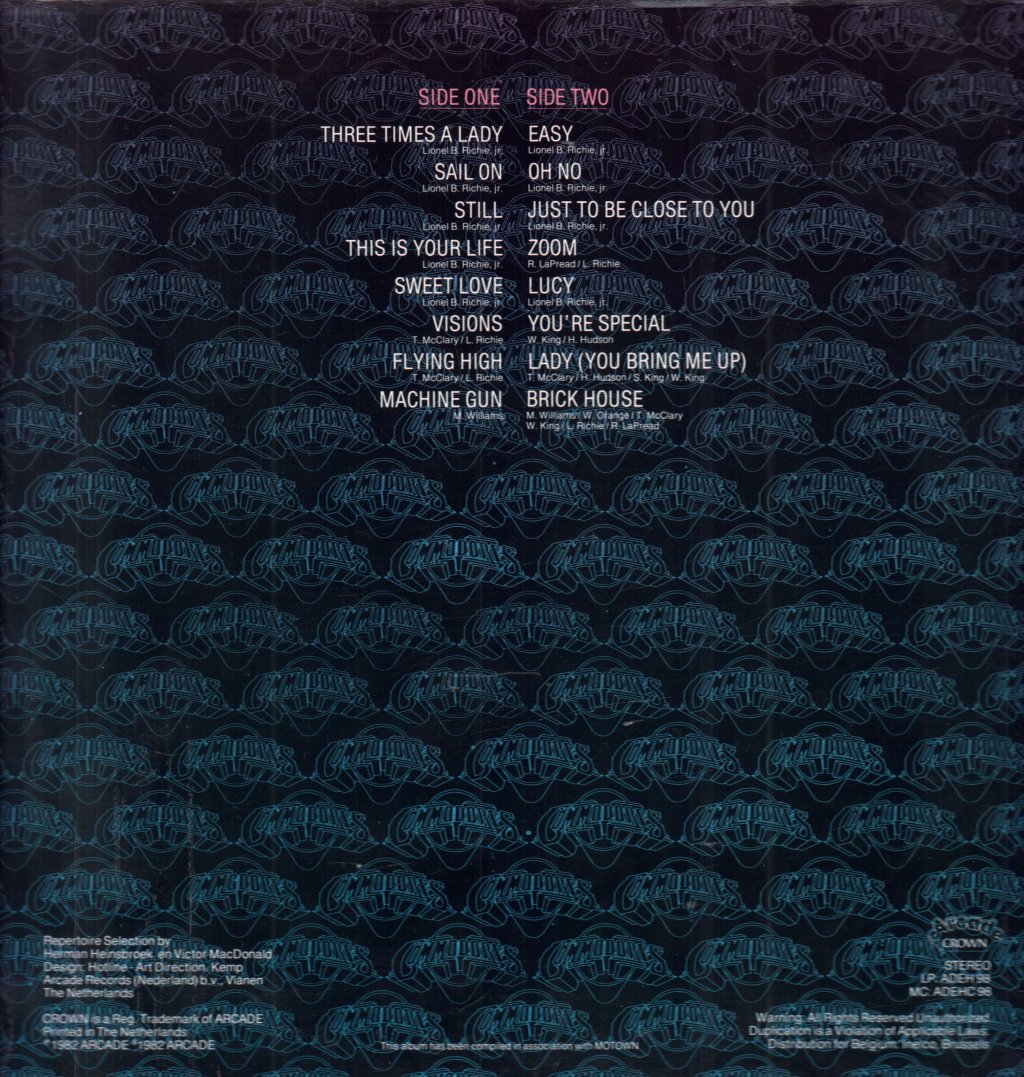 Commodores - Best Of - Lp