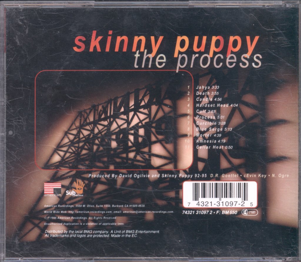 Skinny Puppy - Process - Cd