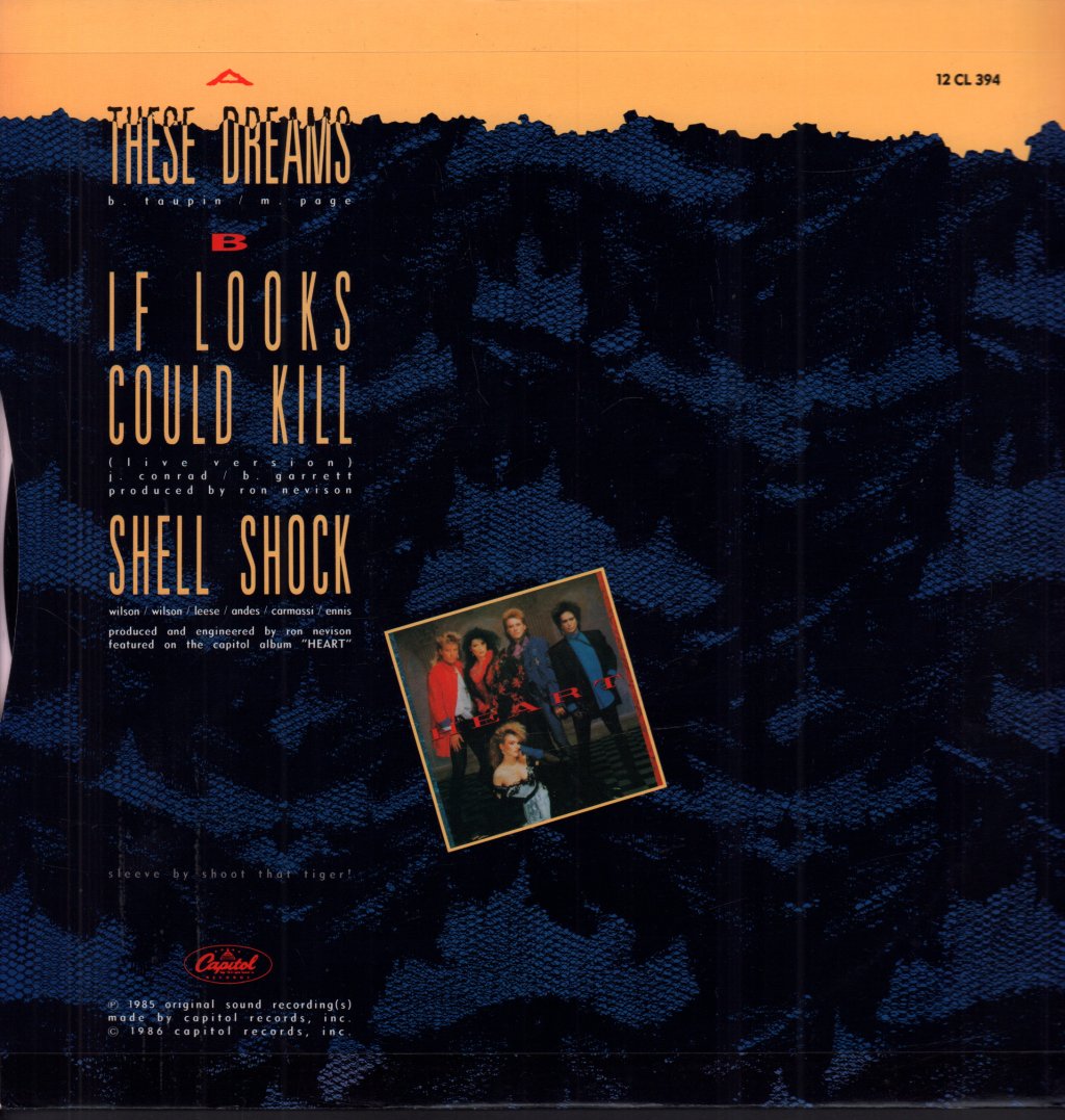 Heart - These Dreams - 12 Inch