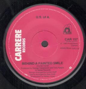 U.s. Of A. - Behind A Painted Smile - 7 Inch