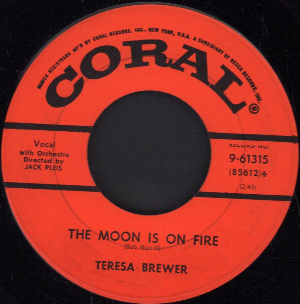 Teresa Brewer - Let Me Go, Lover! - 7 Inch