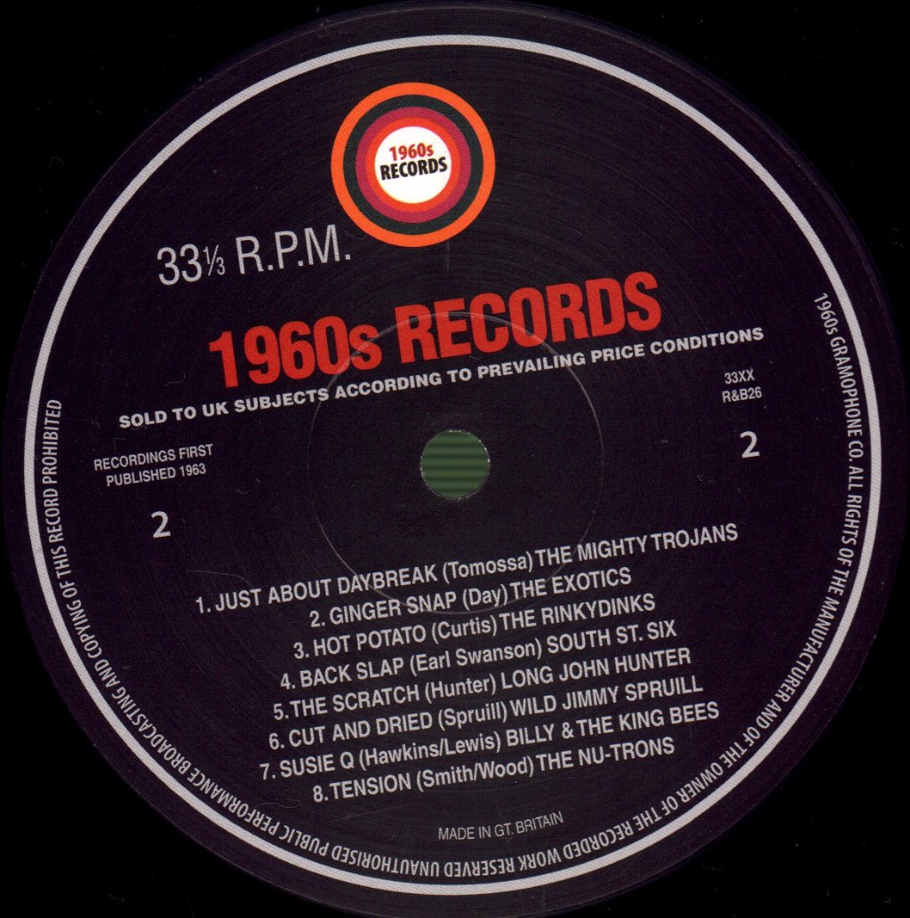 Various Artists - Mighty Instrumentals R&B Style 1963 - Lp
