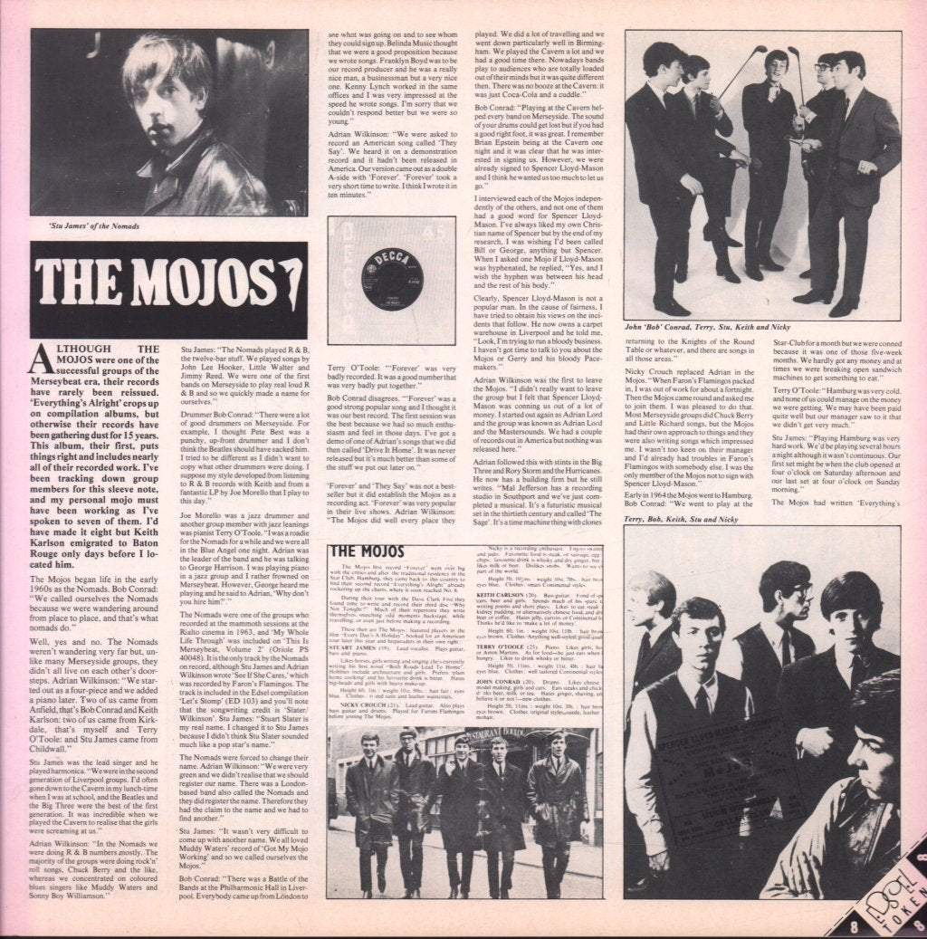 Mojos - Working - Lp