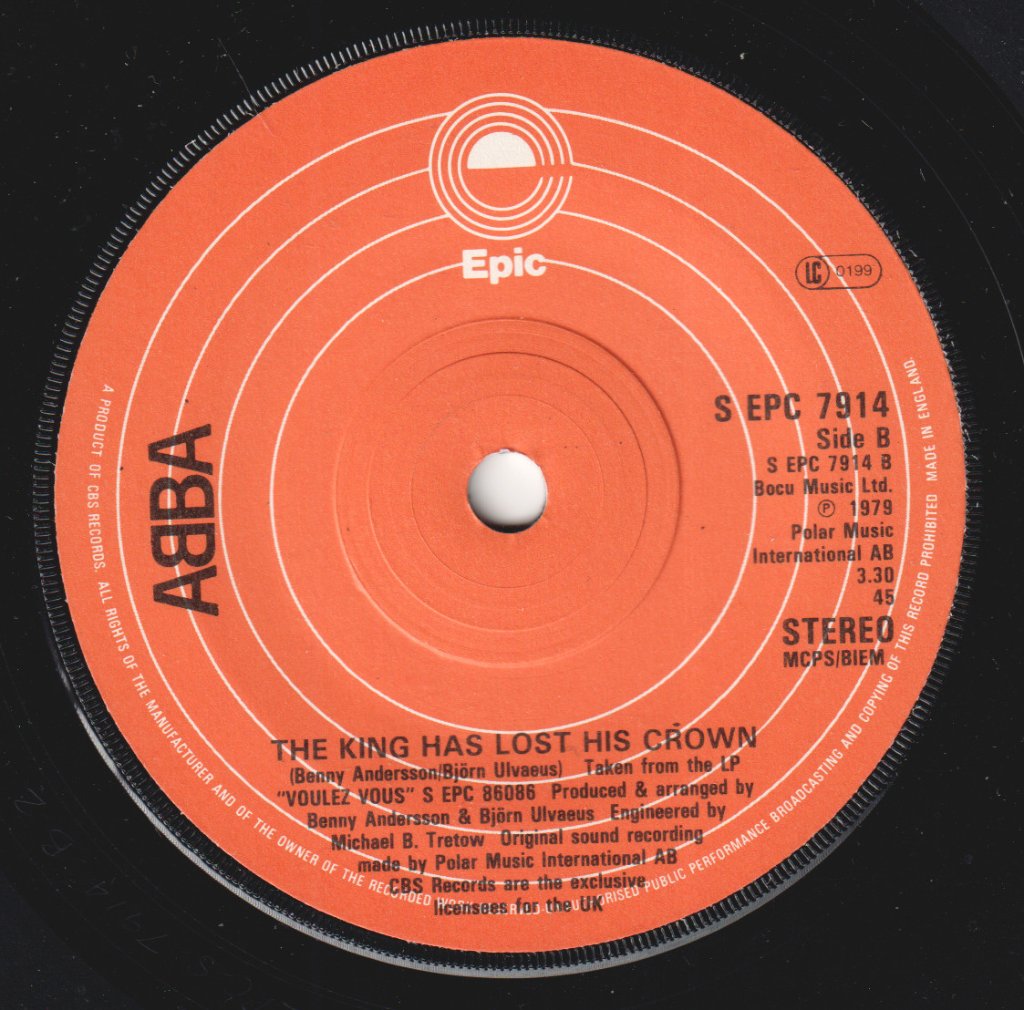 ABBA - Gimme Gimme Gimme - 7 Inch