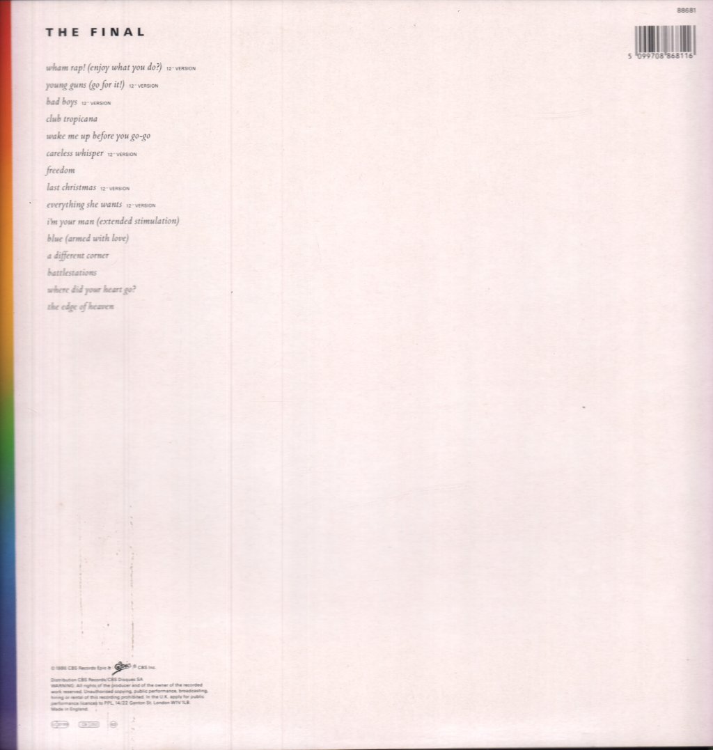 Wham - Final - Box Set