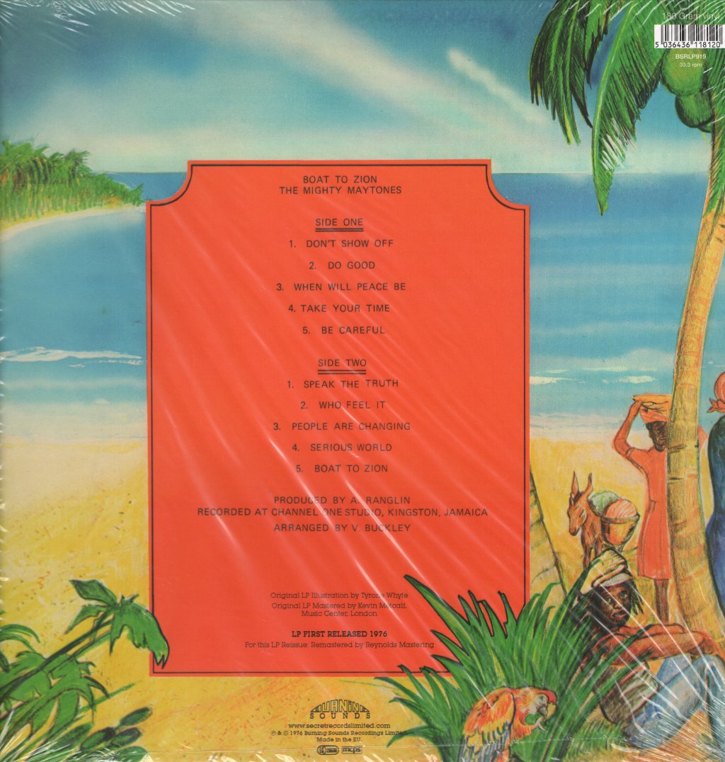 Mighty Maytones - Boat To Zion - Lp