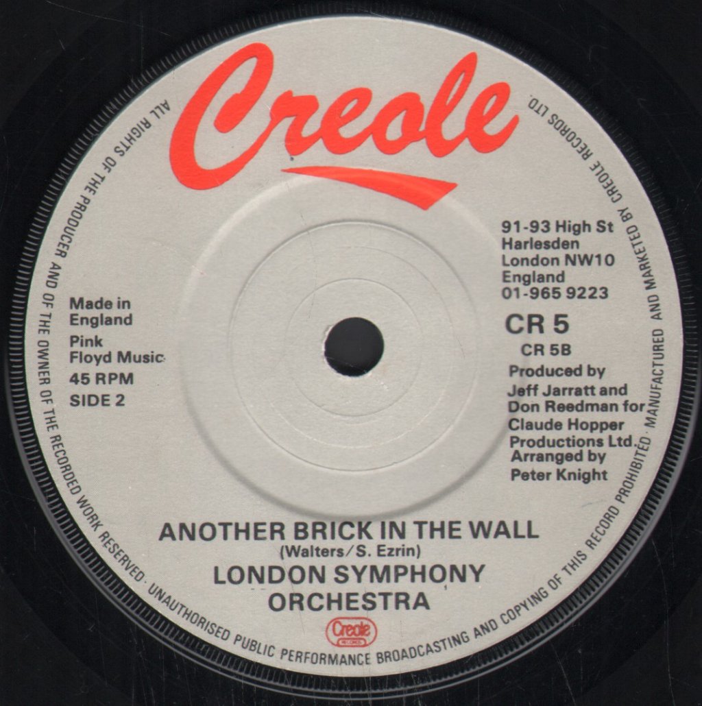 London Symphony Orchestra - Baker Street - 7 Inch