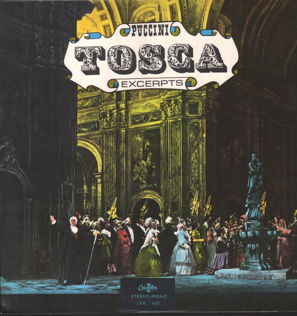 Maria Matyas / Jozsef Simandy / Chorus & Orchestra of the Hungarian State Opera - Puccini - Tosca Excerpts - Lp