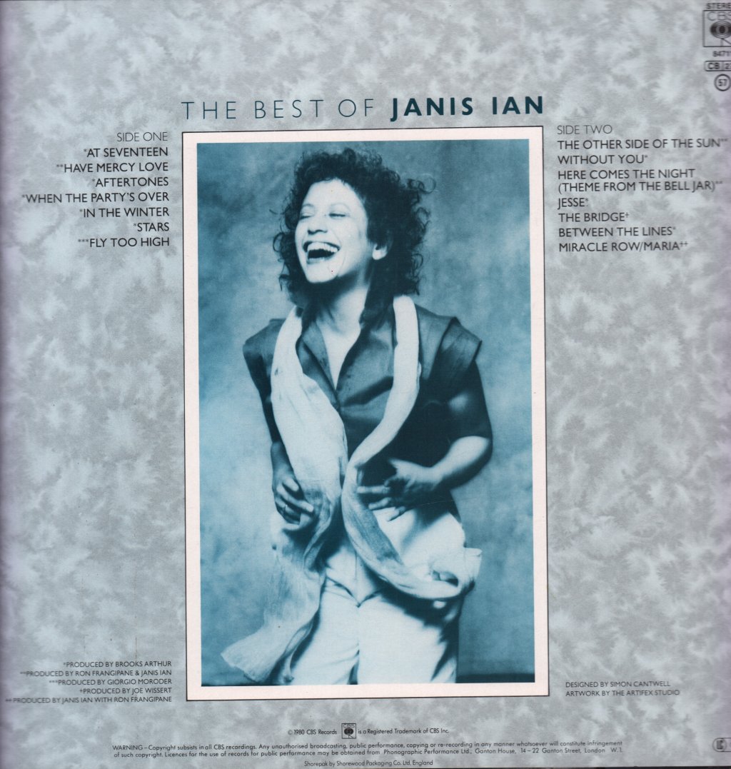 Janis Ian - Best Of - Lp