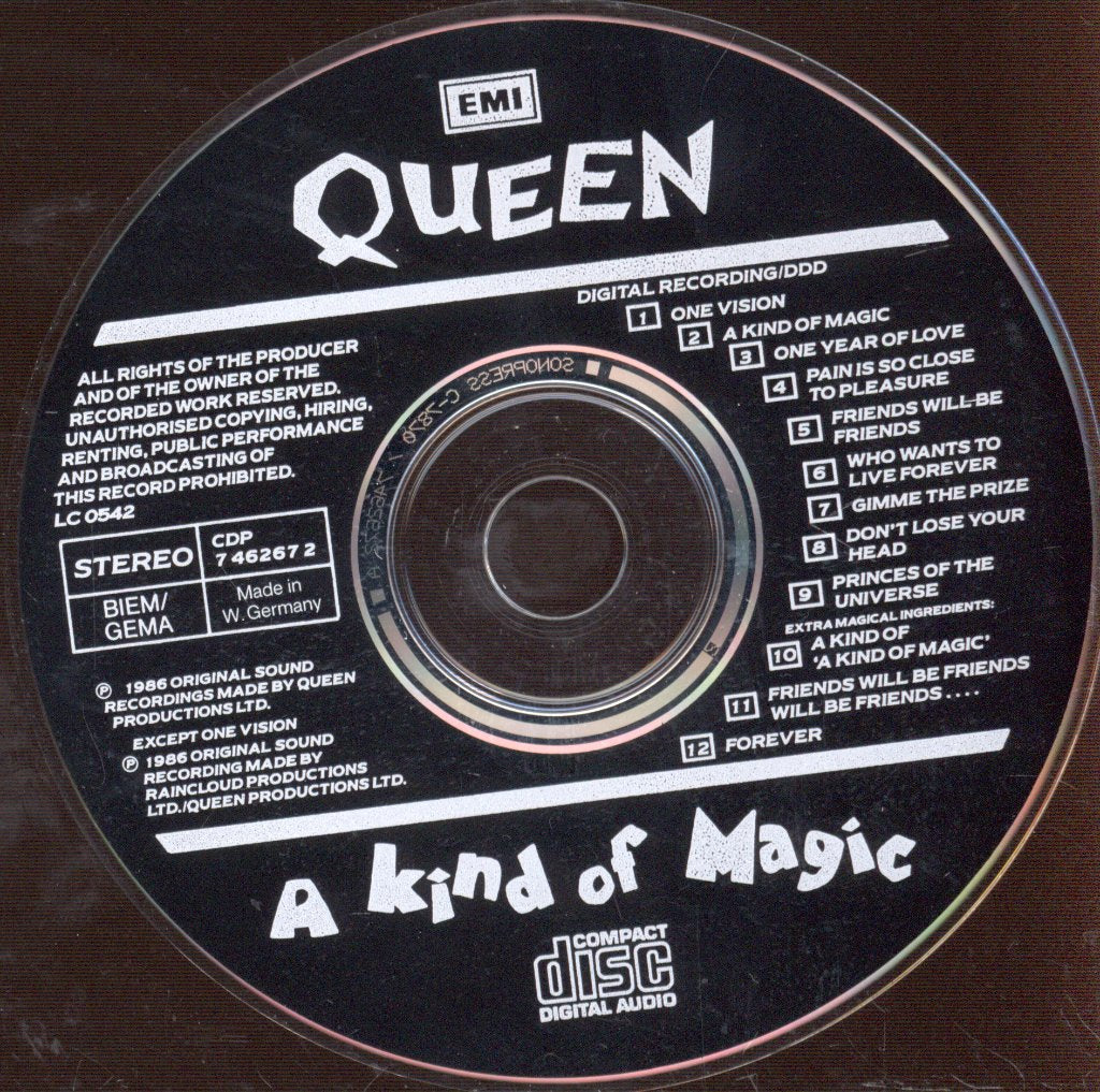 Queen - A Kind Of Magic - Cd