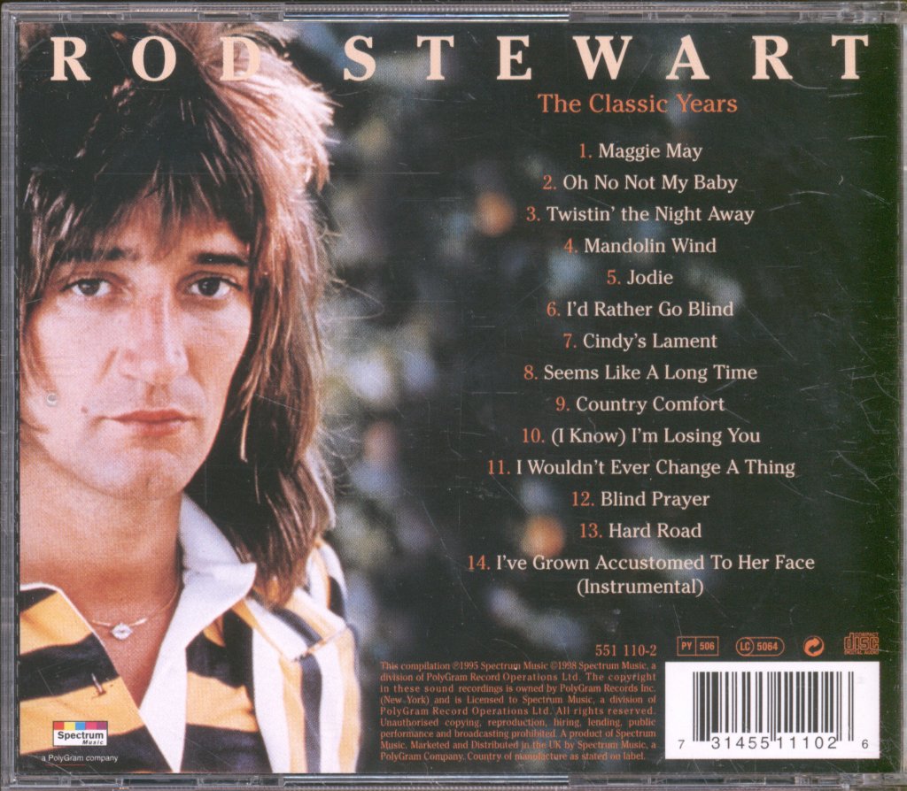 Rod Stewart - Classic Years - Cd