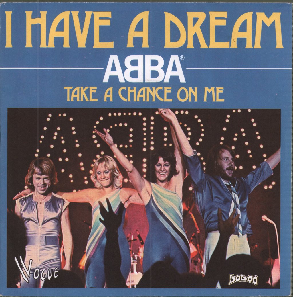 ABBA - I Have A Dream - 7 Inch