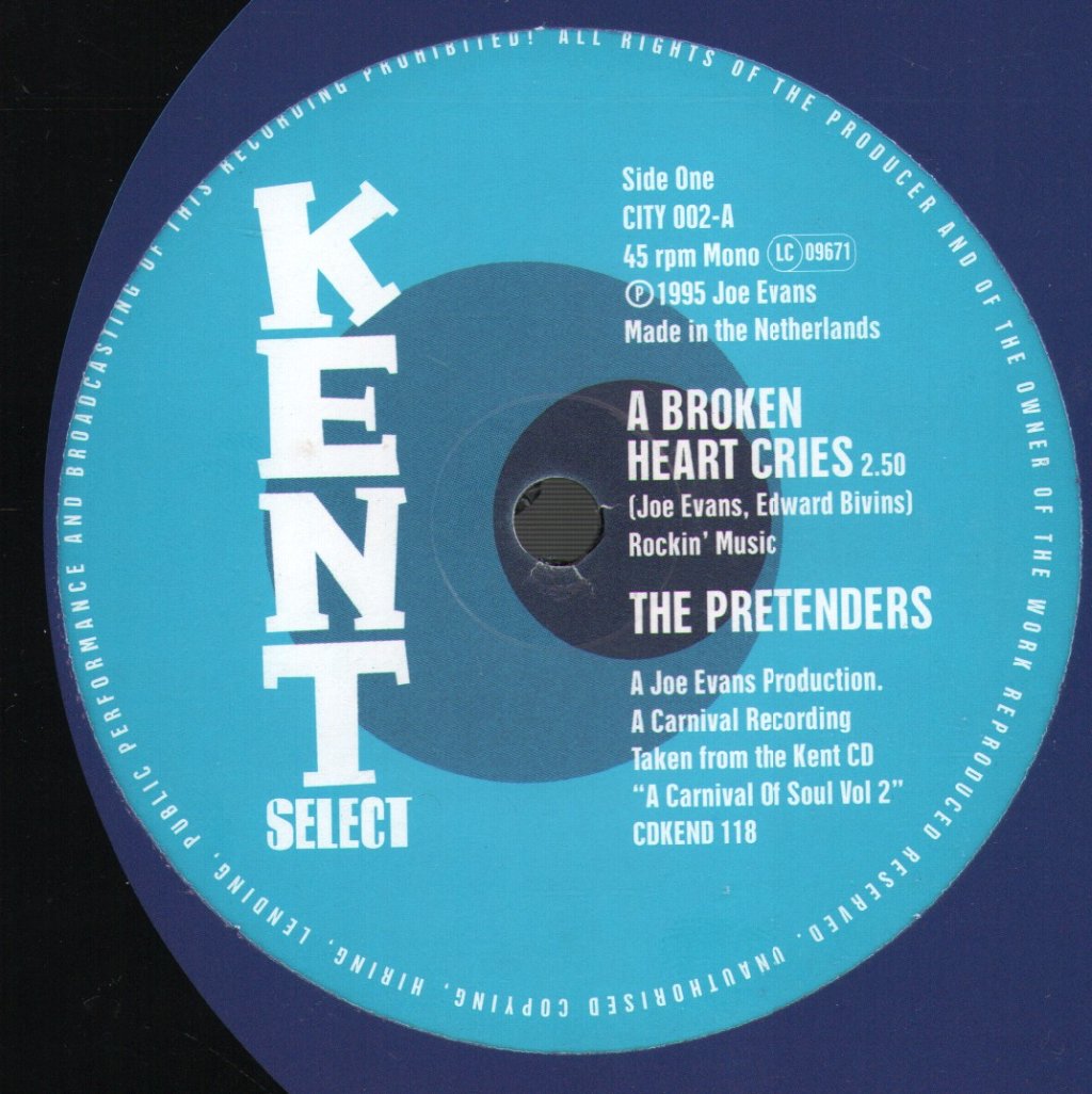 Pretenders - A Broken Heart Cries - 7 Inch