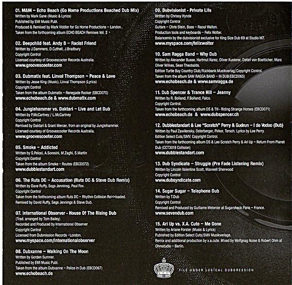 Various Artists - King Size Dub - Chapter 69 - Cd