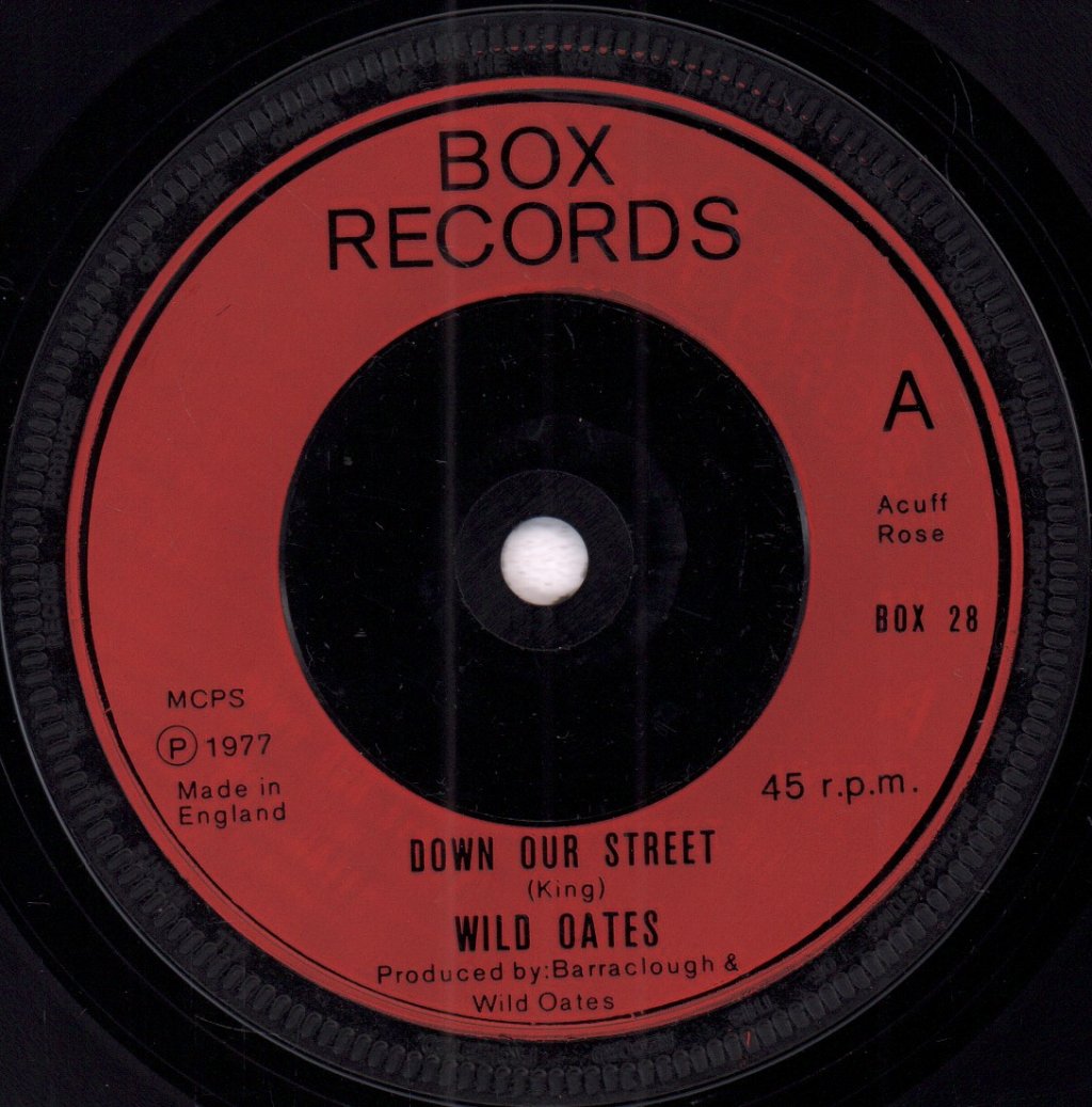 Wild Oates - Down Our Street - 7 Inch