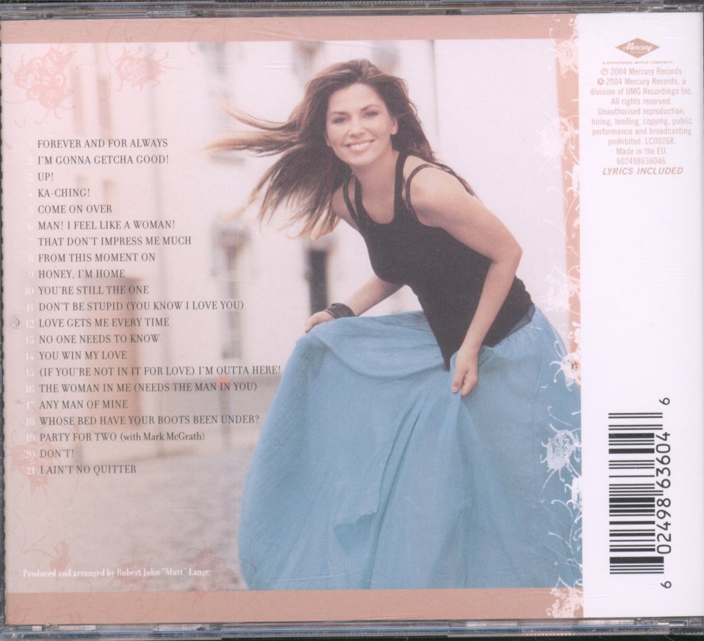 Shania Twain - Greatest Hits - Cd