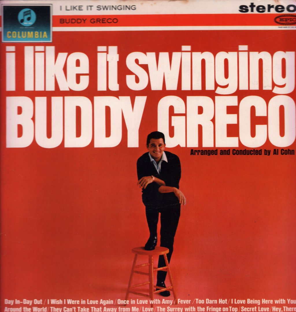 Buddy Greco - I Like It Swinging - Lp