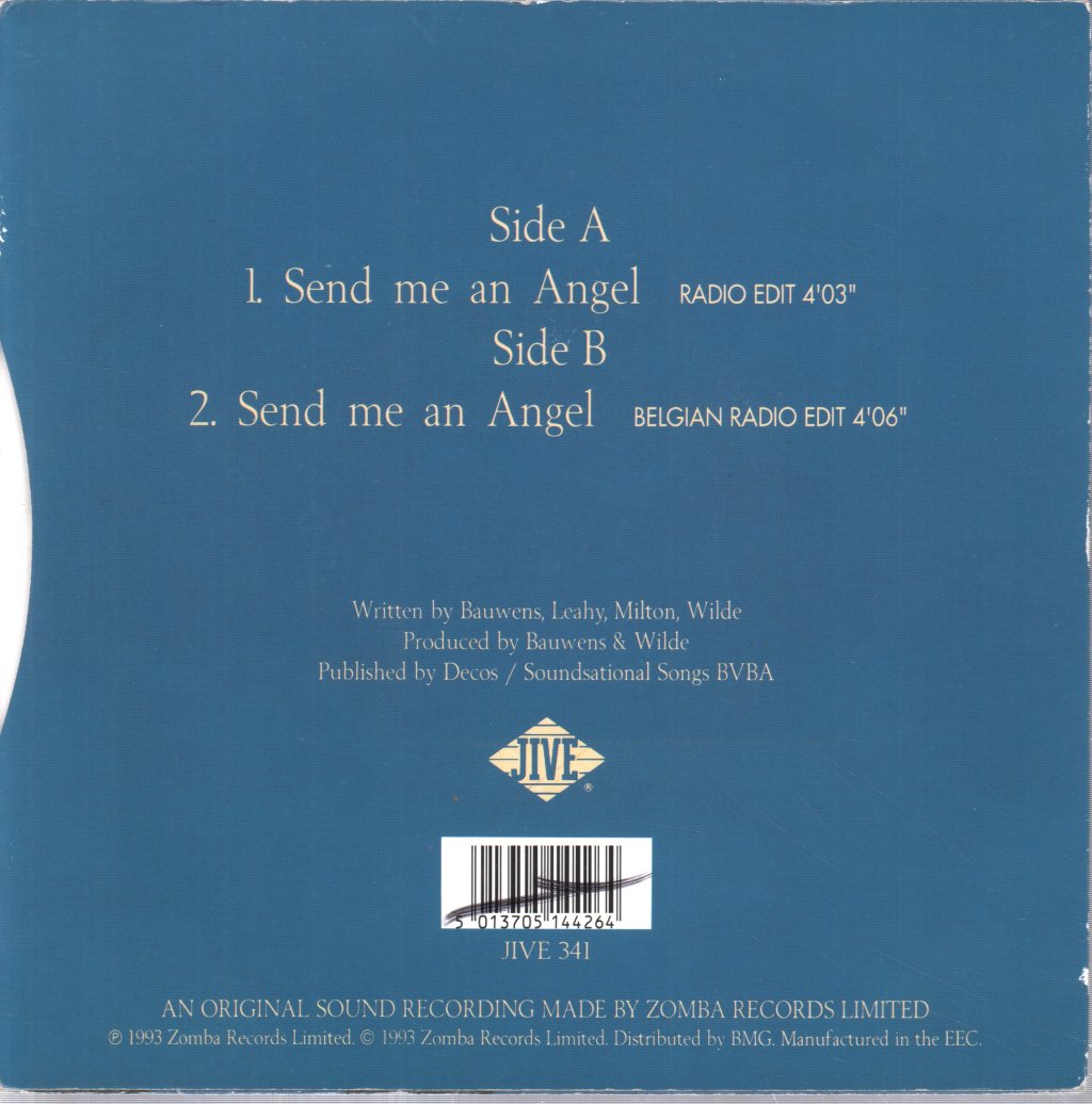 Cb Milton - Send Me An Angel - 12 Inch