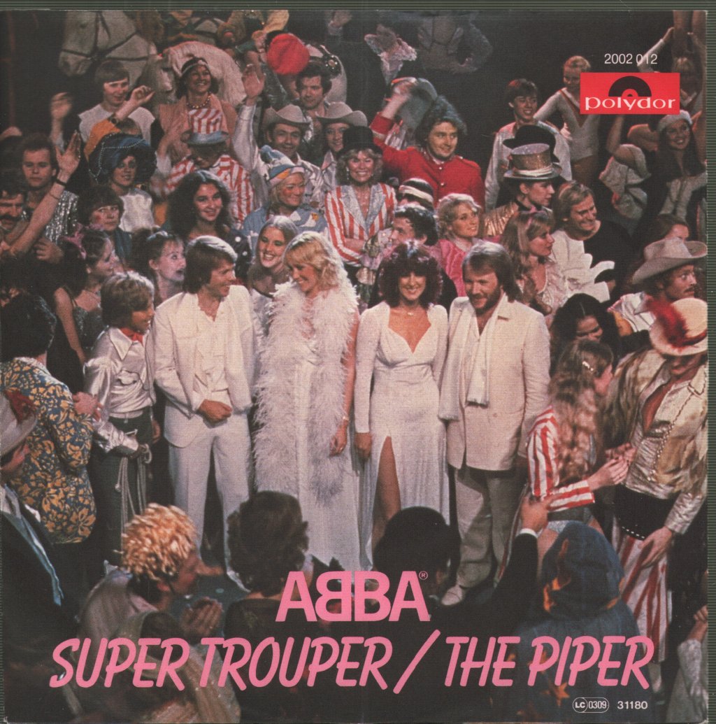 ABBA - Super Trouper/The Piper - 7 Inch