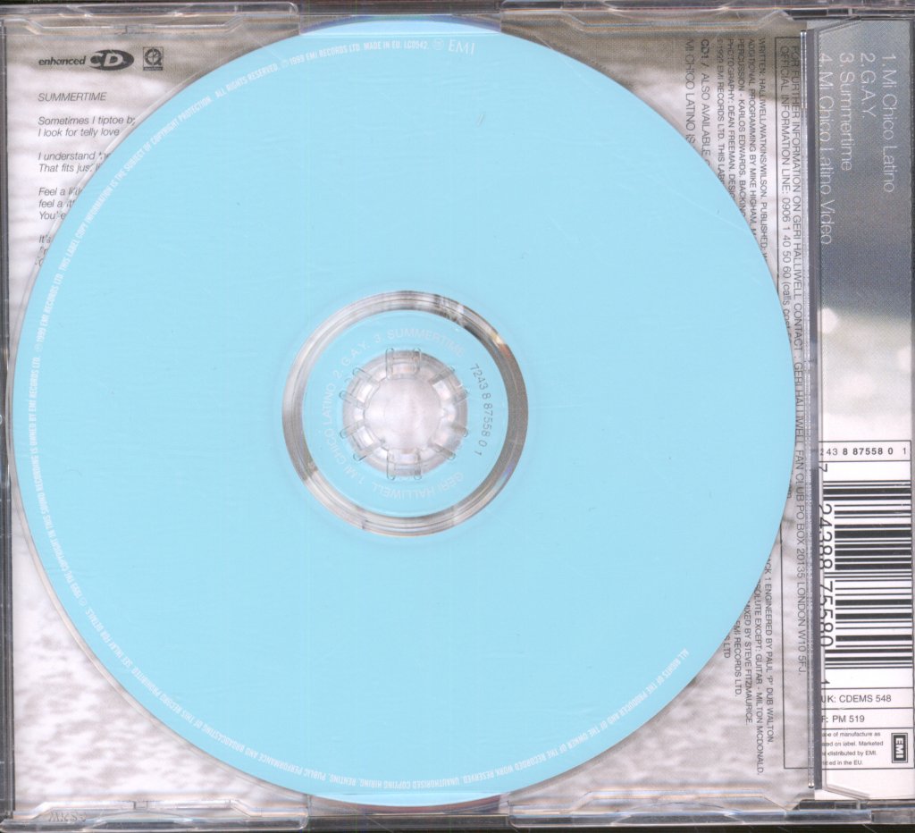 Geri Halliwell - Mi Chico Latino - Cd