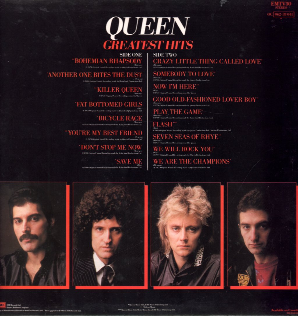 Queen - Greatest Hits - Lp