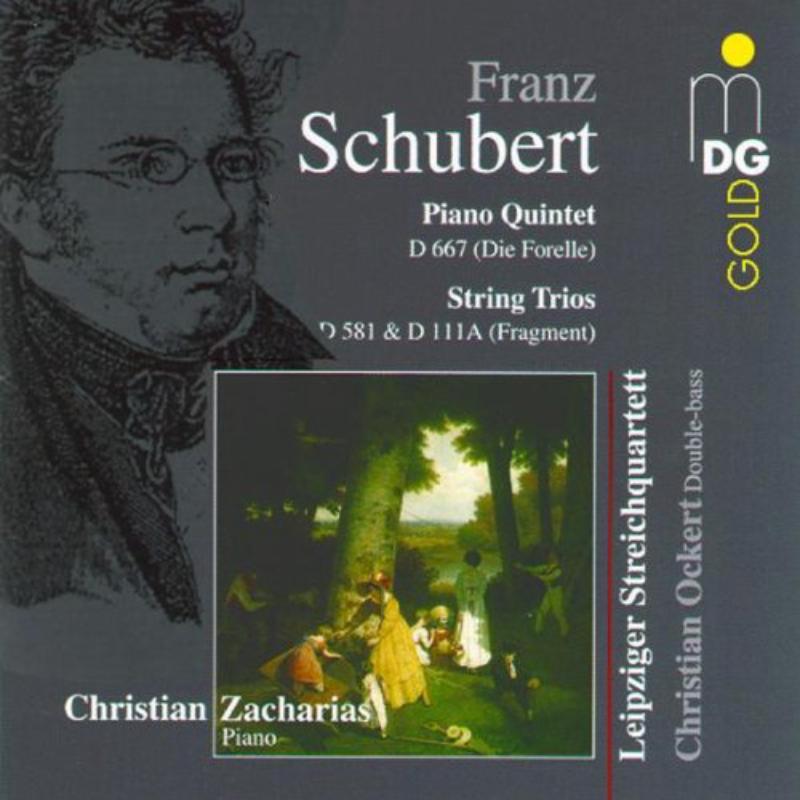 Schubert - Leipziger Streichquartett/Ockert/Zacharias - Cd