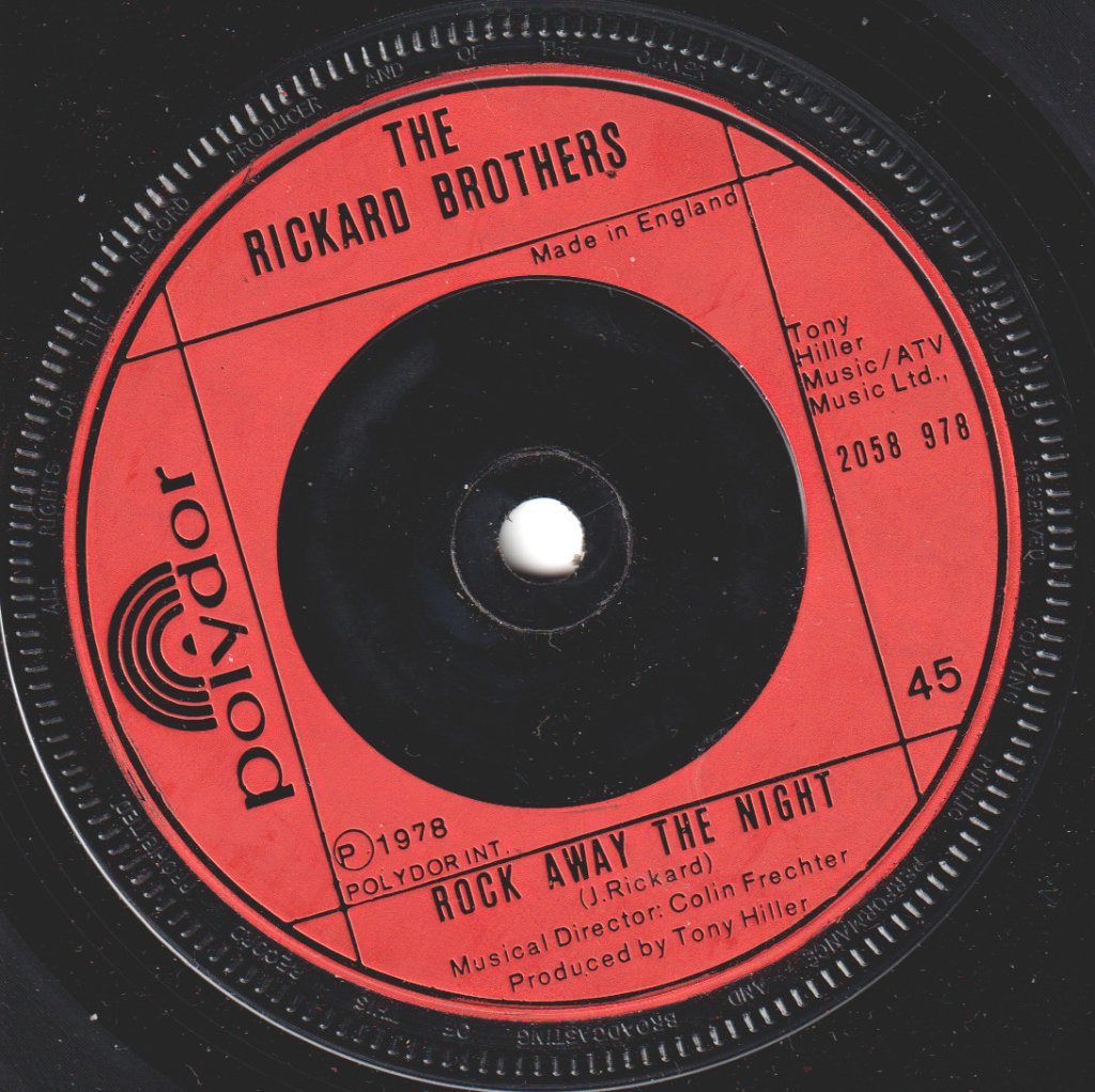 Rickard Brothers - Vanishing Lady - 7 Inch