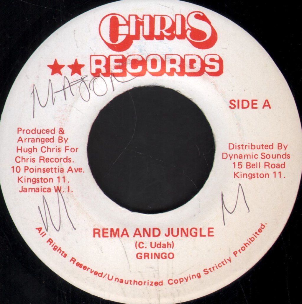 Gringo - Rema And Jungle - 7 Inch