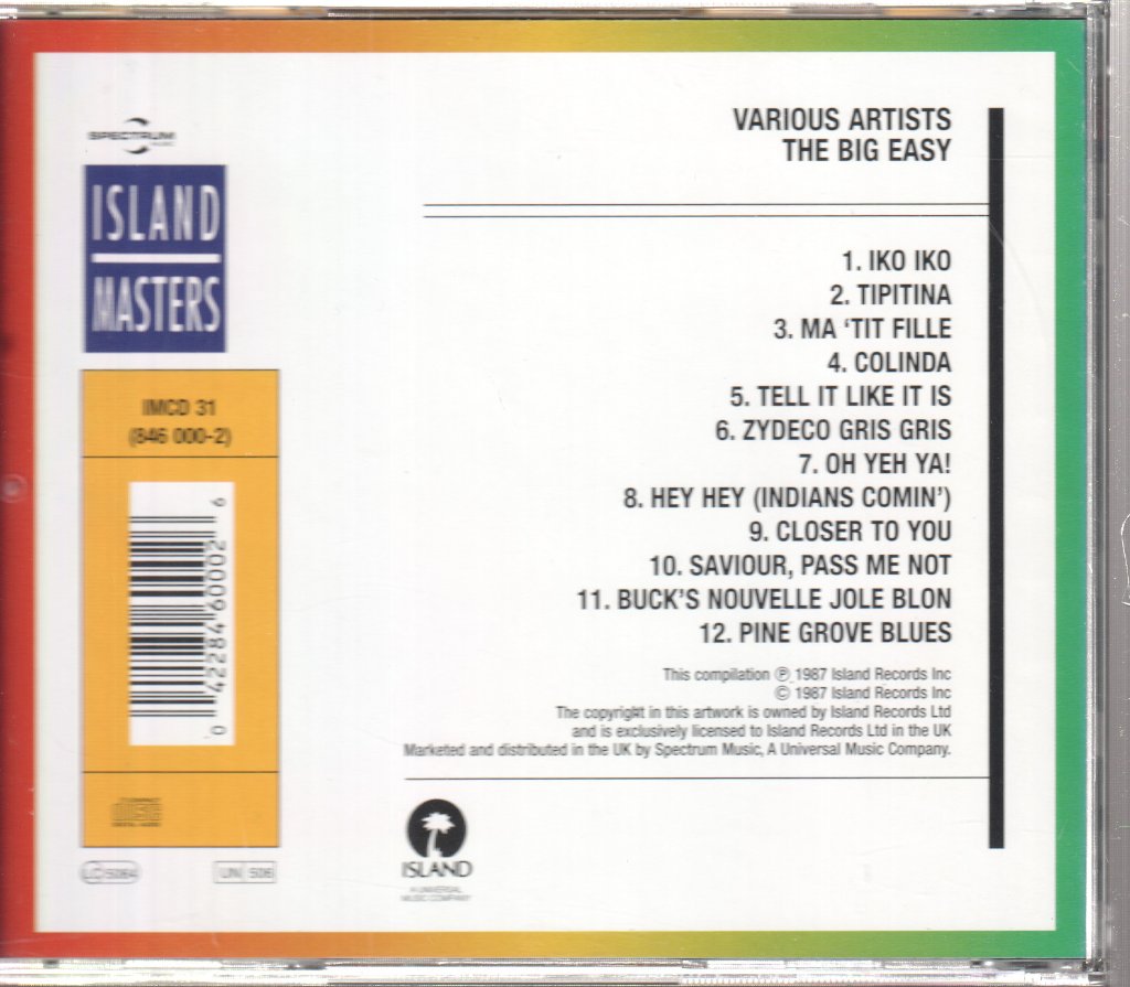 Various Artists - Big Easy - Cd