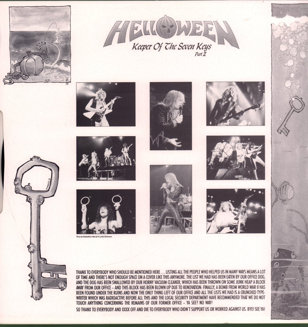 Helloween - Keeper Of The Seven Keys Part 2 - Lp