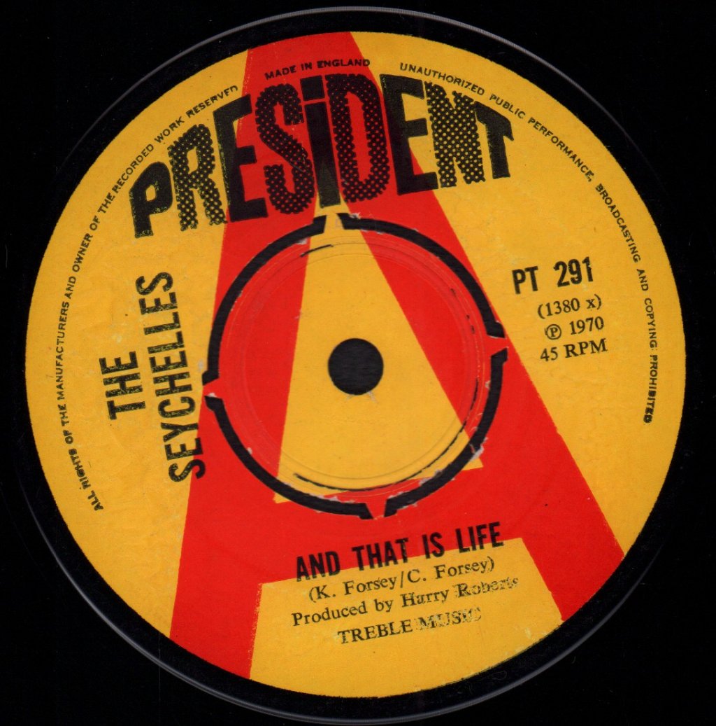 Seychelles - And That Is Life - 7 Inch