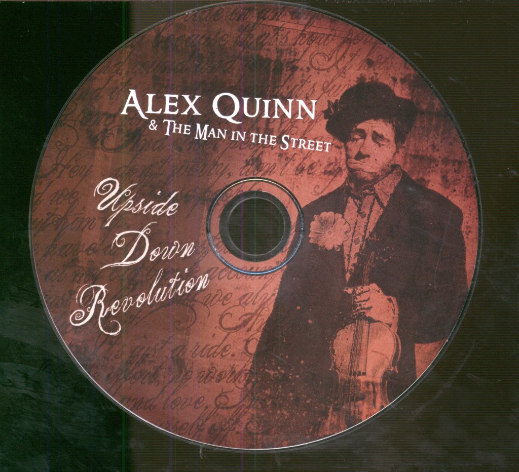 Alex Quinn And The Man In The Street - Upside Down Revolution - Cd
