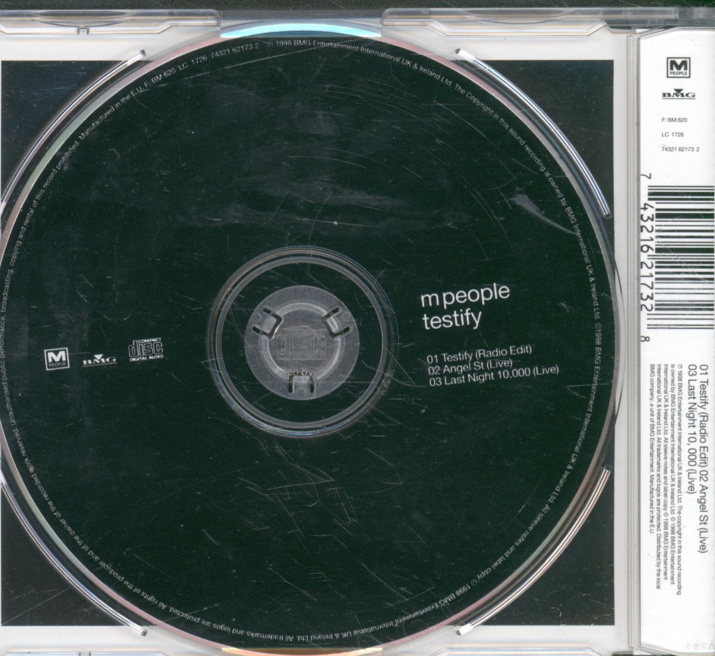 M People - Testify - Cd