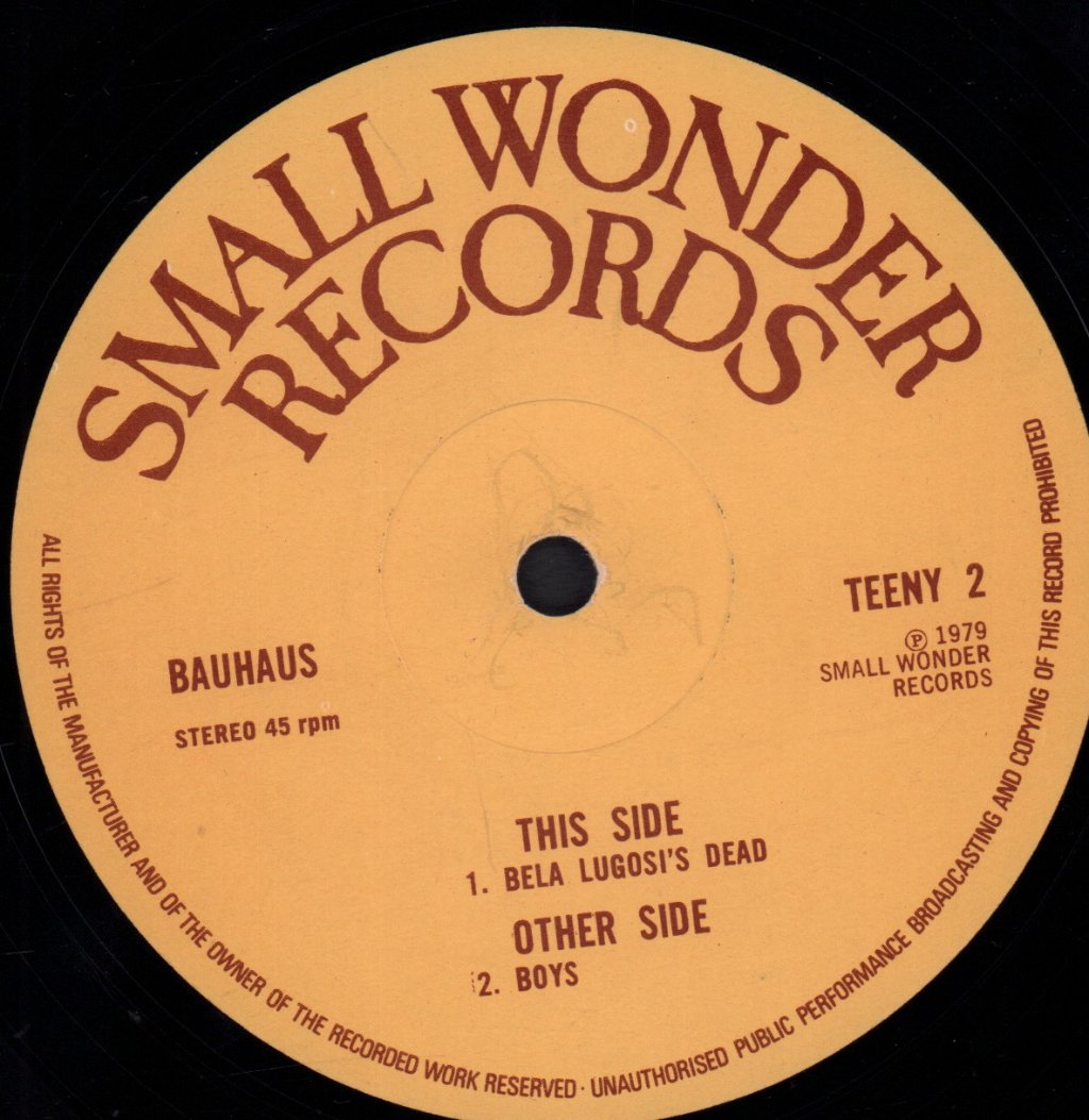 Bauhaus - Bela Lugosi's Dead - 12 Inch