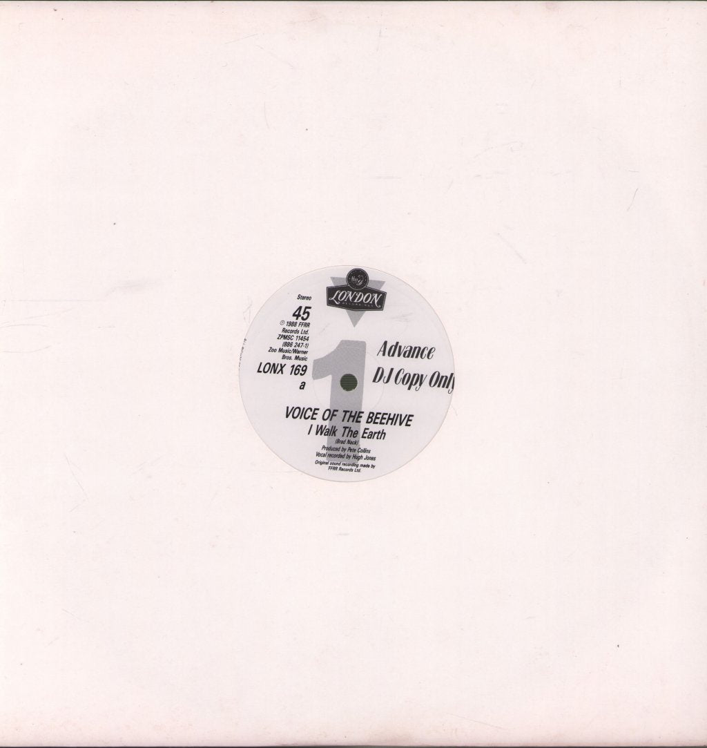 Voice Of The Beehive - I Walk The Earth - 12 Inch