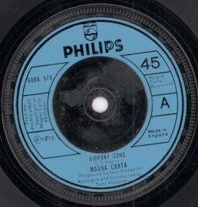 Magna Carta - Airport Song - 7 Inch