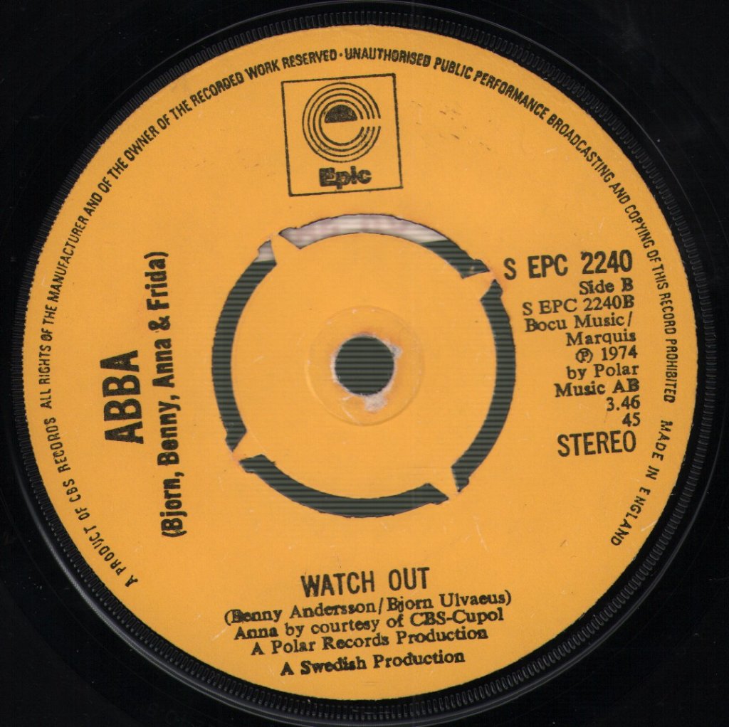 ABBA - Waterloo - 7 Inch