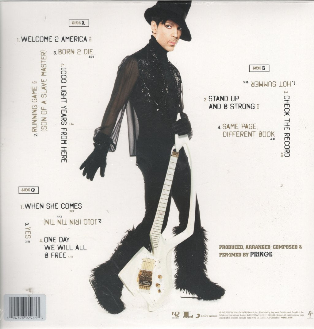 Prince - Welcome 2 America - Double Lp