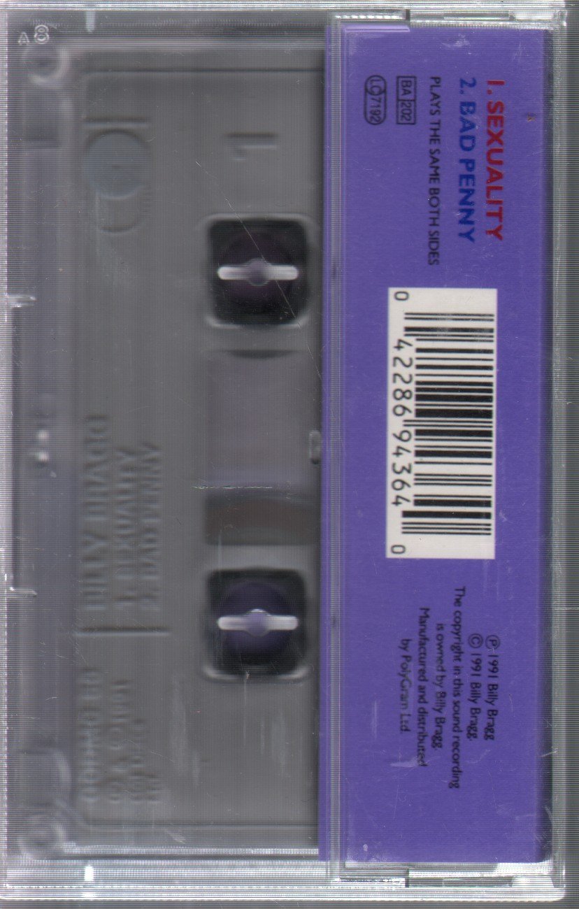 Billy Bragg - Sexuality - Cassette