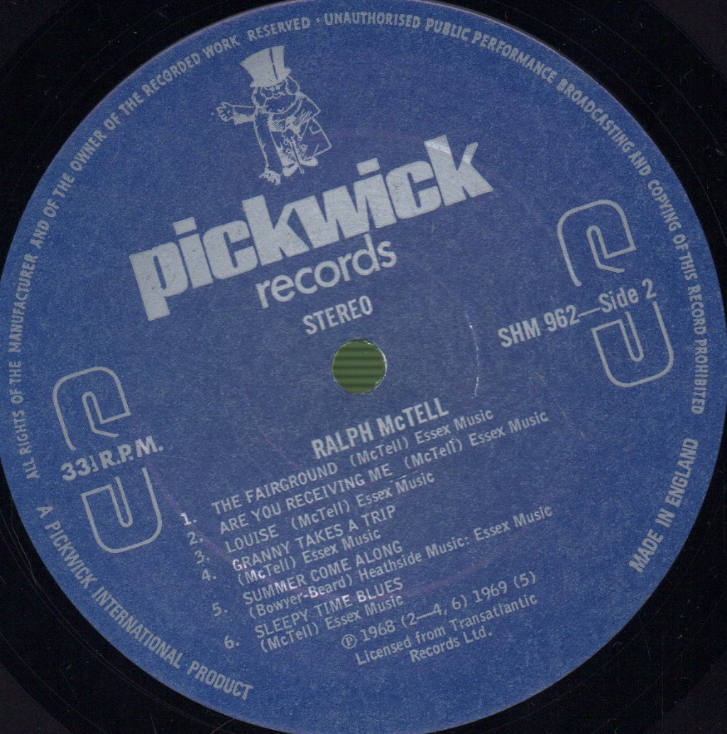 Ralph McTell - Ralph Mc Tell - Lp
