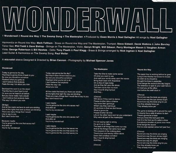 Oasis - Wonderwall - Cd