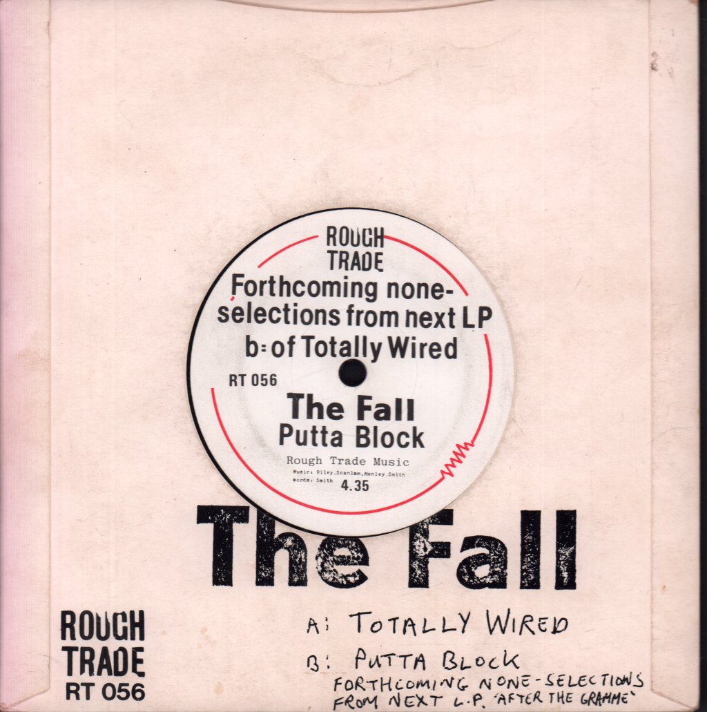 Fall - Totally Wired - 7 Inch