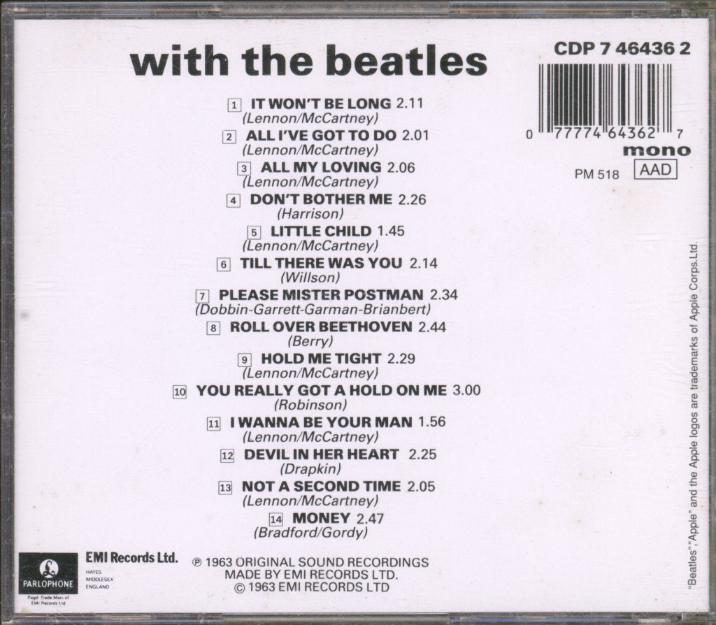 Beatles - With The Beatles - Cd