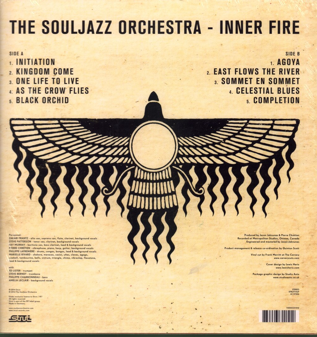 Souljazz Orchestra - Inner Fire - Lp
